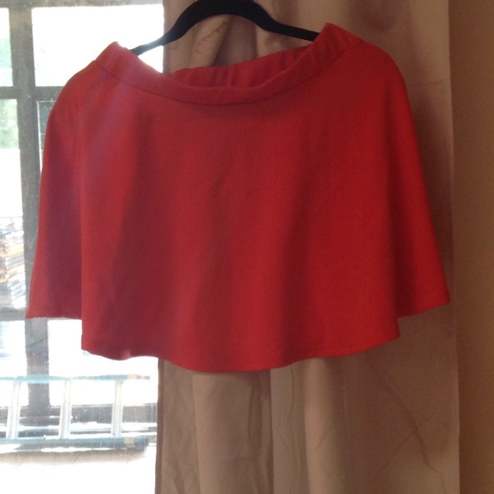 High rise skirt